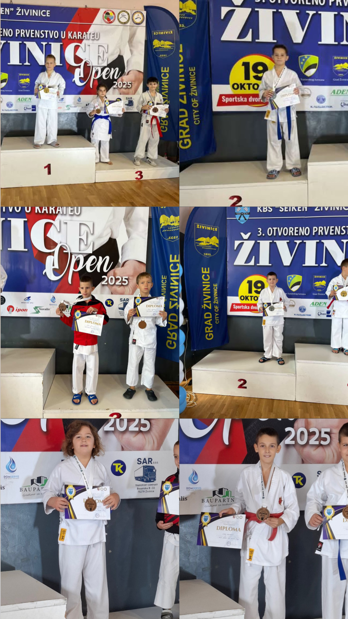 9 medalja u Živinicama