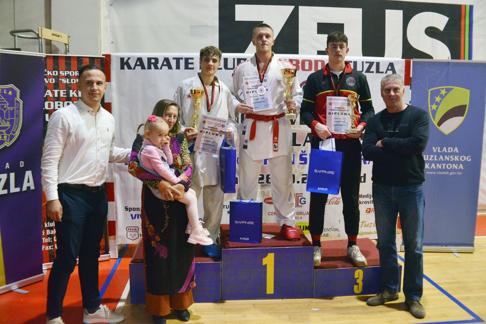 Završeno je OTVORENO PRVENSTVO U KARATEU “TUZLA 2025” i memorijal “ZORAN ŠEKULARAC”.